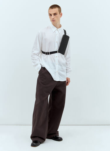 Acne Studios 배기 트윌 팬츠  블랙 acn0157012