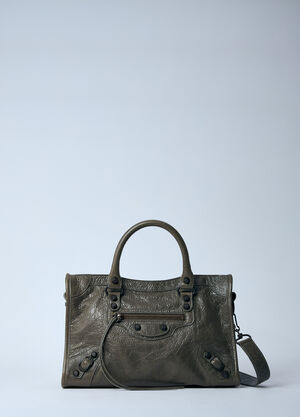 Balenciaga Small Le City Handbag Grey bal0259023