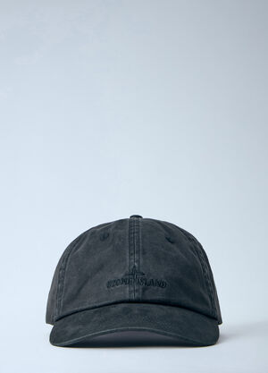 Stone Island Baseball Cap Black sto0165079