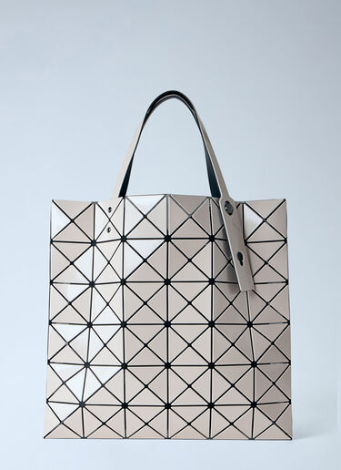 LN-CC® - Bao Bao Issey Miyake: Lucent Basics Geometric Tote Bag - Beige Bao Bao Issey Miyake Lucent Basics Geometric Tote Bag Beige bao0366026