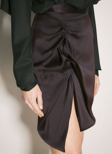 Vivienne Westwood Mini Side Panther Skirt Purple vvw0259038