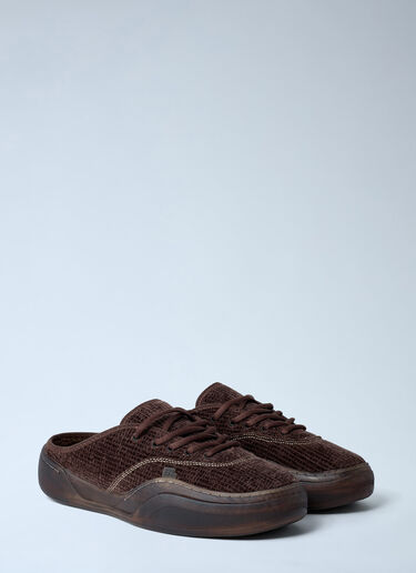 ERL Corduroy Camino Mule Sneakers Brown erl0162010