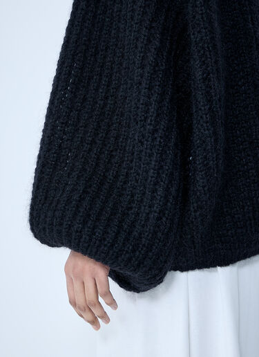 TOTEME Puffed Cardigan Black tot0260027