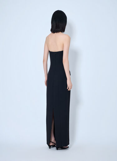 LN-CC® - Toteme: Strapless Pocket Dress - Black Toteme Strapless Pocket Dress Black tot0265066