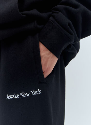 Awake NY Serif Track Pants Black awk0156009