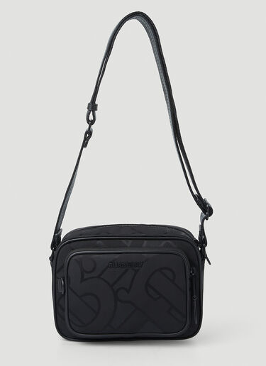 Burberry Paddy TB Monogram Crossbody Bag Black bur0147130