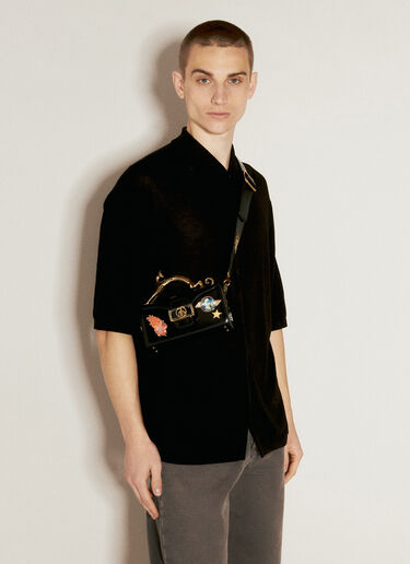 Lanvin x Future Pins Leather Handbag Black lvf0157017