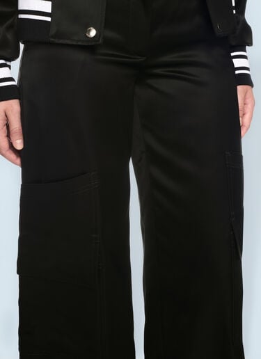 Off-White Toybox Satin Cargo Pants Black ofw0260051