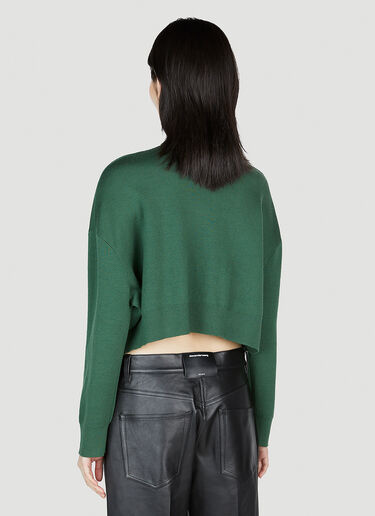 Max Mara Jacquard Sweater Green max0253025