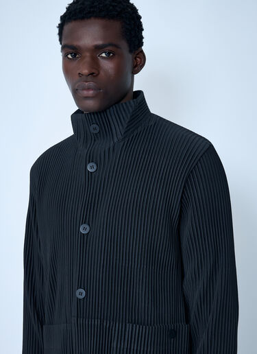 Homme Plissé Issey Miyake Multi-Pocket Overshirt Grey hmp0162007