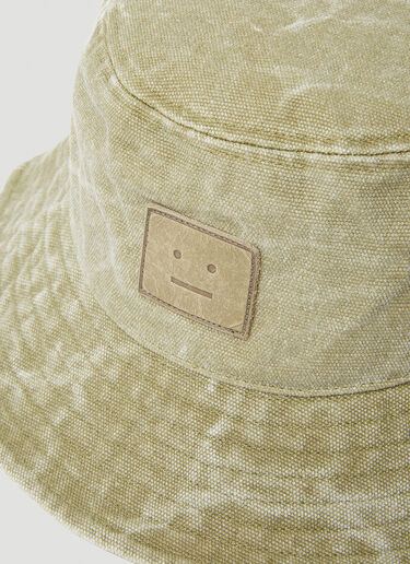 Acne Studios Marbleized Bucket Hat Khaki acn0153054