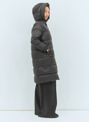 Max Mara Long Water-Repellent Down Coat Black max0258028