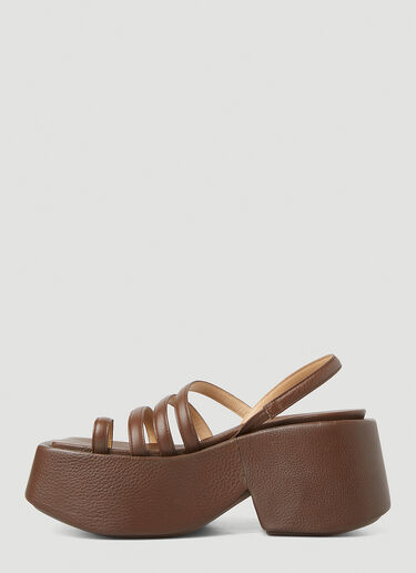 Marsèll Zeppo Strappy Sandals Brown mar0248022