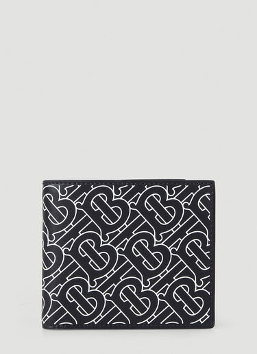 Burberry Monogram Bi-Fold Wallet Black bur0147160