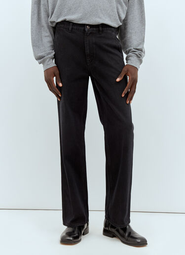 The Row Finch Jeans Black row0156020