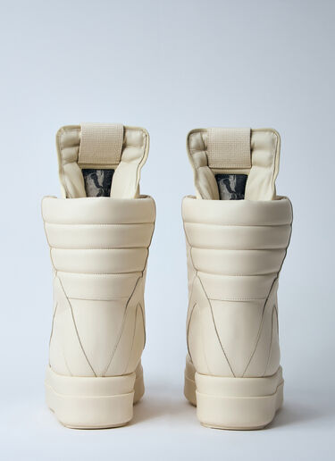 Rick Owens Jumbolaced Geobasket Sneakers White ric0160010