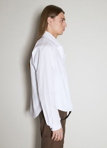 Kiko Kostadinov Tonino Shirt Jacket White kko0156007