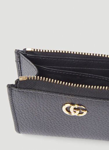 Gucci GG Marmont Small Zip Wallet Black guc0245183