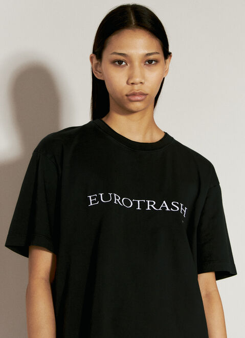 Eytys Leon Eurotrash T-Shirt Black eyt0356012