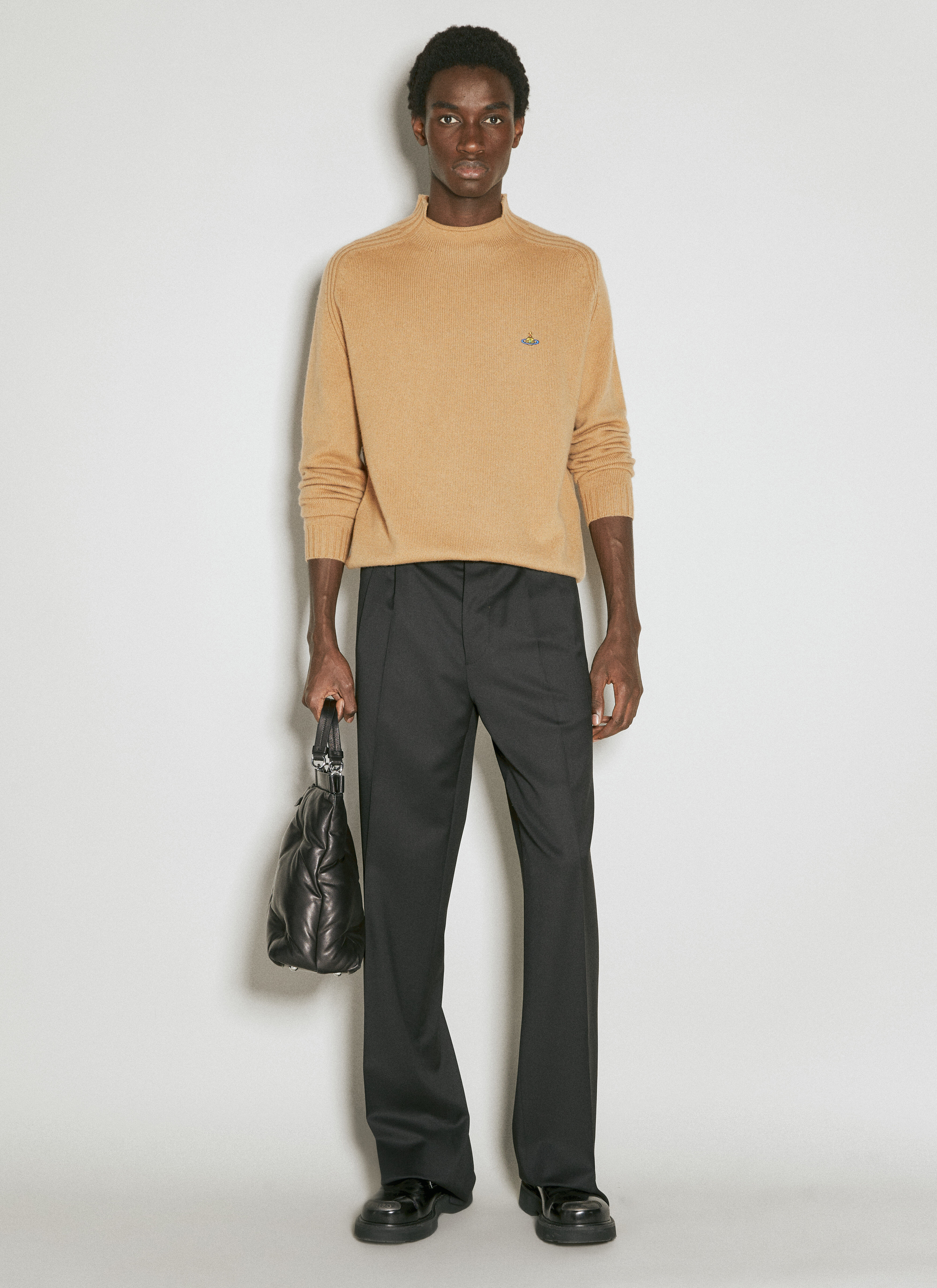 Vivienne Westwood Men's' Fisherman Sweater in Beige | LN-CC®