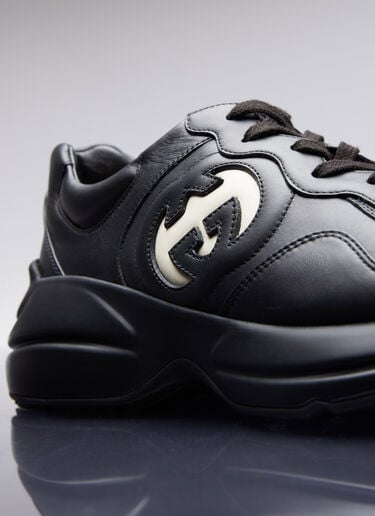 Interlocking G Rython Sneaker Gucci Interlocking G Rython Sneaker Black guc0154032
