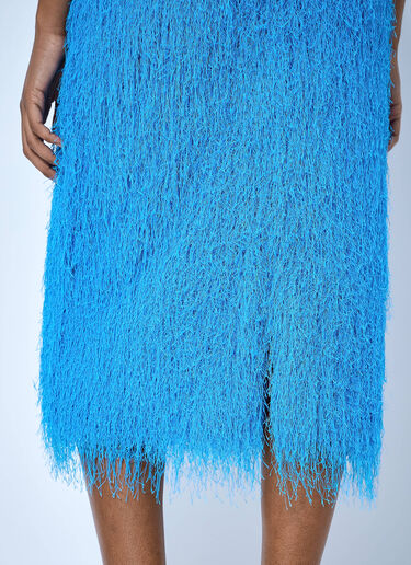 Dries Van Noten Sokna Pencil Midi Skirt Light Blue dvn0264025