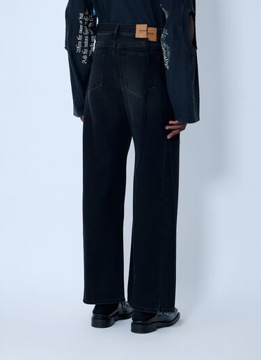 Vetements Reconstructed Jeans Black vet0162008
