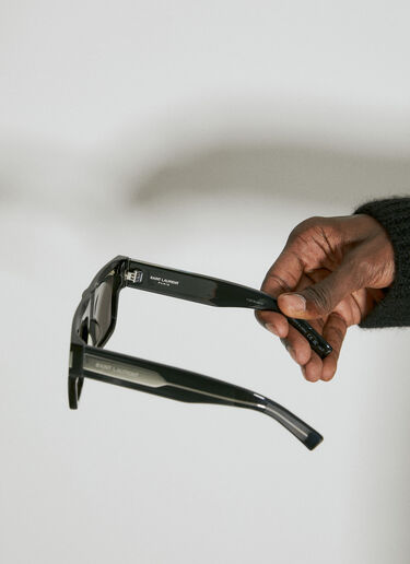 Saint Laurent SL 628 스퀘어 선글라스 블랙 yss0154001