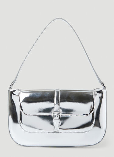 BY FAR Miranda Shoulder Bag Silver byf0250014