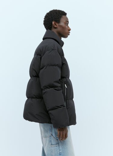 Moncler x Palm Angels 로드마르 쇼트 다운 재킷 블랙 mpa0155001
