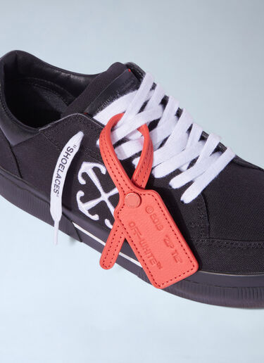 Off-White Canvas Vulcanized Sneakers Black ofw0260012