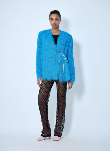 Dries Van Noten Sheer Lace Trousers Black dvn0264007