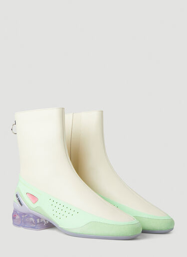 Raf Simons (RUNNER) Cycloid High Boots Cream raf0147033