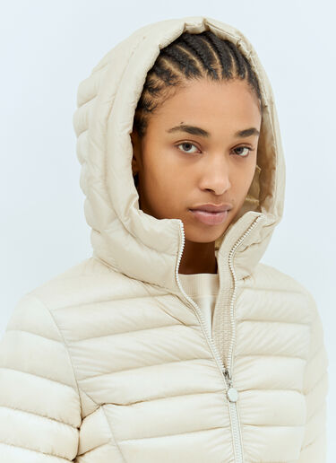 Moncler 이게 쇼트 다운 재킷 크림 mon0259001