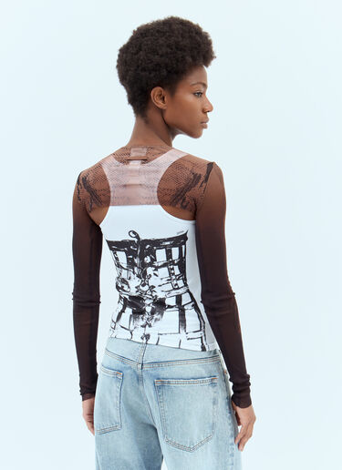 Jean Paul Gaultier x Shayne Oliver GS 运动短上衣 棕色 jps0257002