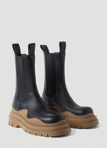 Tire Ankle Boots Bottega Veneta Tire Ankle Boots Brown bov0149080