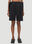 MM6 Maison Margiela Tailored Shorts Blue mmm0252001