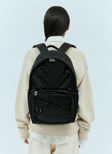 Porter-Yoshida & Co 모노그램 데이팩 블랙 por0354004