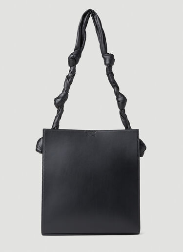 Jil Sander Tangle Medium Shoulder Bag Black jil0152009