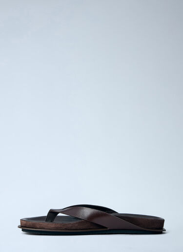 Jacquemus Les Tatanes Sandals Brown jac0164030