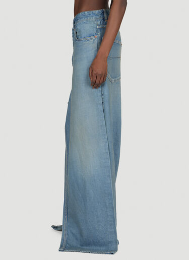 Double-Front Draped Denim Jeans Balenciaga Double-Front Draped Denim Jeans Denim bal0254006