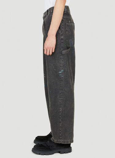 Maison Margiela 做旧牛仔裤 黑色 mla0150010
