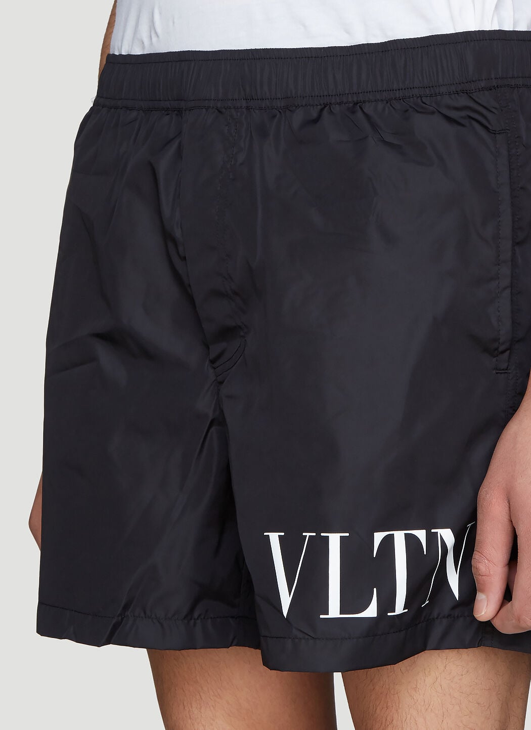 Valentino Men's' VLTN Swim Shorts in Black | LN-CC®
