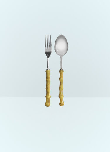 Les-Ottomans Bamboo Serving Set Beige wps0691542