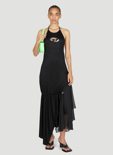 D-Saliar-Od Halterneck Dress Diesel D-Saliar-Od Halterneck Dress Black dsl0253049