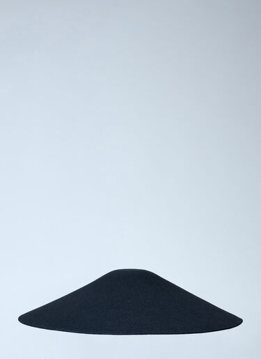 LN-CC® - Jacquemus: Le Grand Confetti Hat - Black Jacquemus Le Grand Confetti Hat Black jac0366005