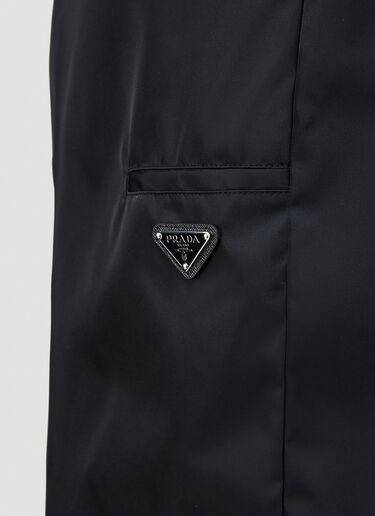 Prada Re-Nylon 百慕大短裤 黑色 pra0143013
