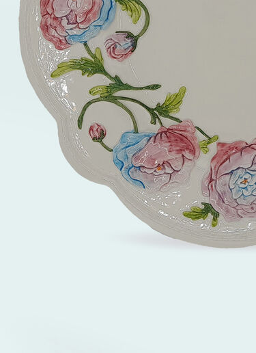 Les-Ottomans Set Of Two Ortensie Presentation Plates Multicolour wps0691377