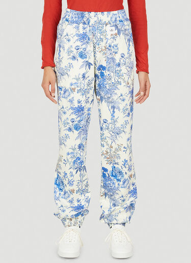 Floral Print Track Pants (Di)vision Floral Print Track Pants Blue div0348020