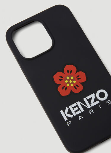 Kenzo Logo iPhone 13 Pro Phone Case Black knz0150065